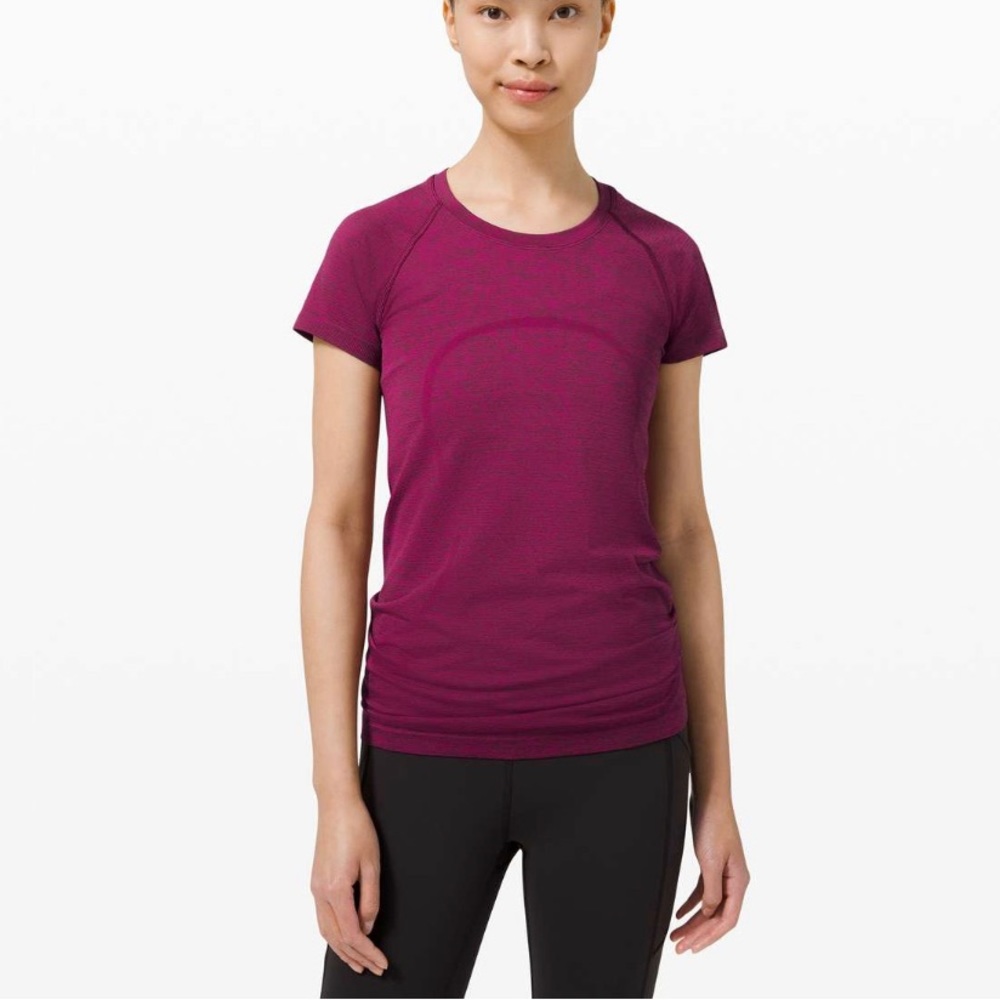 Lululemon Swiftly Tech Tee in Ripened Raspberry